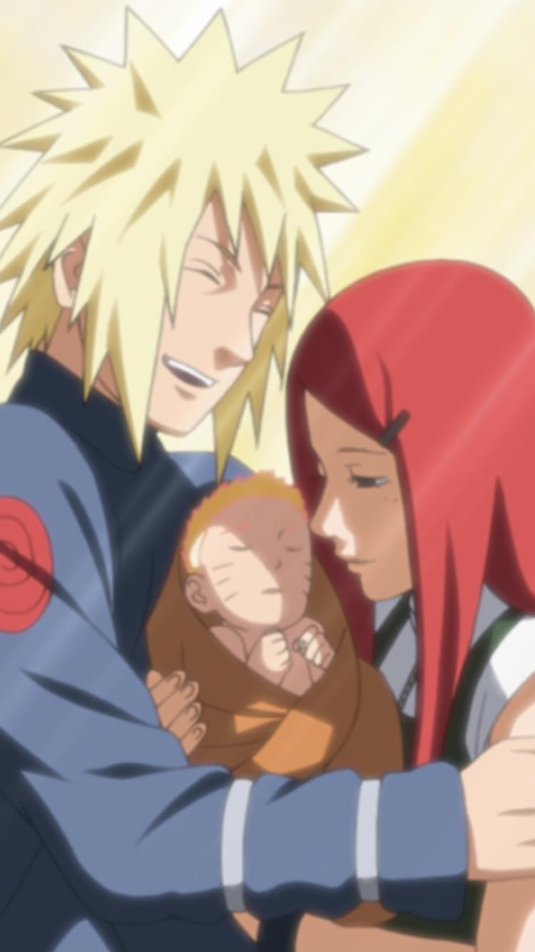 NARUTO-ナルト iPhone SE/8/7/6s(750×1334)壁紙 波風ミナト（なみかぜ